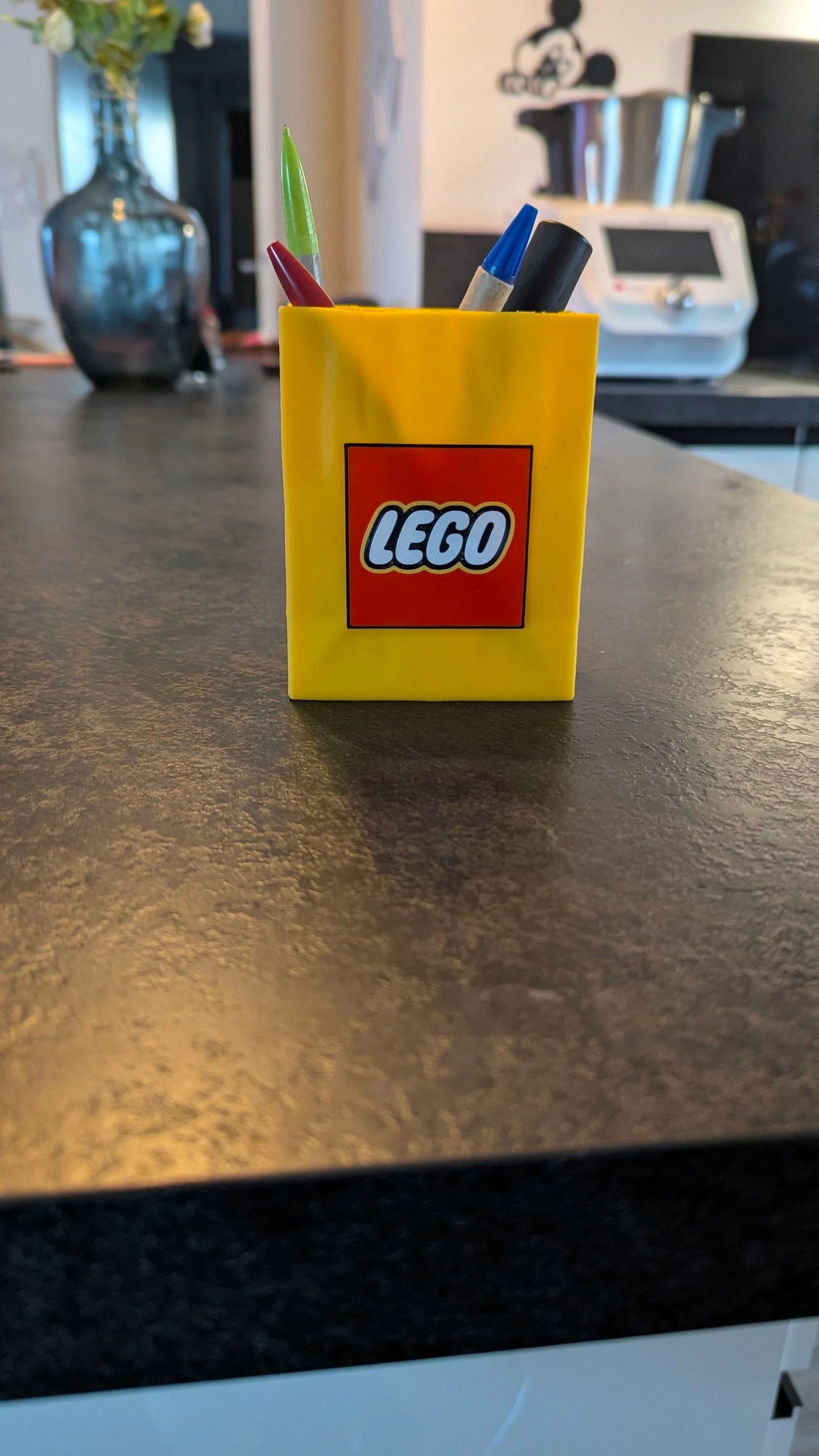 Bote para lápices estilo Lego – photo 2